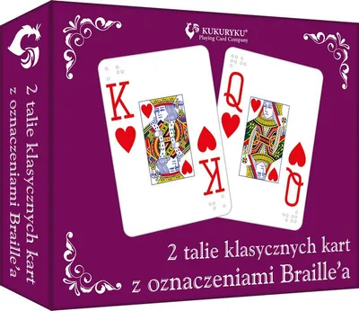 Produktbild von Klassische Karten mit Blindenschriftzeichen