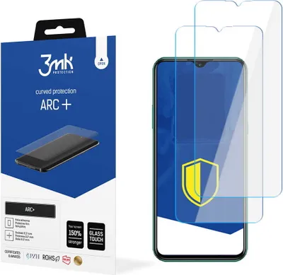 Produktbild von 3mk Display Schutzfolie ARC+ für Doogee X95  0,17mm Self-Heal (2 Stück)