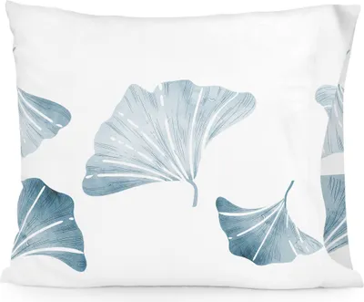 Image de Housse de coussin HappyFriday Blanc Ginkgo Coloured 60 x 70 cm