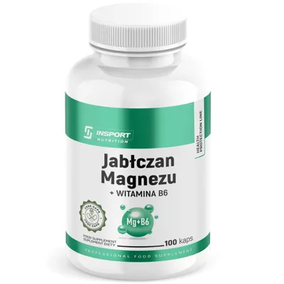 Produktbild von Magnesium-Malat + Vitamin B6 100 Kapseln | 1600 mg Magnesium-Malat pro Tagesportion