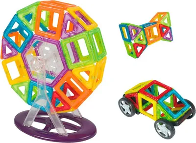 Image de UNVI - Kit magnétique Deluxe 74 pièces TACHAN Jeux de construction, multicolore (709T00635) UNVI