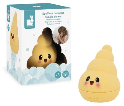 Productafbeelding van Janod – Badspeelgoed met zeepbellenmachine – Zeepbellenmachine voor kinderen