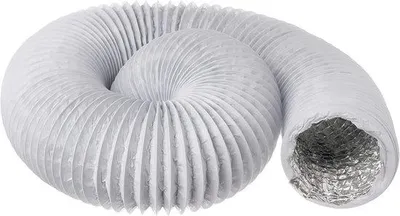 Obrázok produktu pre Biela 3 m hliníková ventilačná hadica