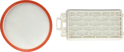 Produktbild von vhbw 2-tlg. Filter-Set kompatibel mit Dirt Devil Infinity Rebel 51 DD5510, 51 DD5510-0 Staubsauger - 1x Motorschutz-Filter, 1x Ausblas-Filter