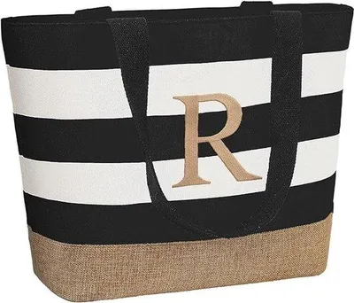 Immagine prodotto di Borsa da spiaggia personalizzata grande con cerniera per donna