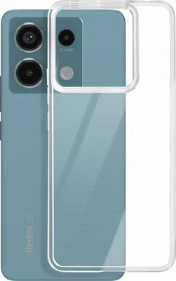 Image de Mayaxess, étui de protection en silicone souple pour Xiaomi Redmi Note 13 Pro 5G, Transparent