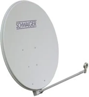Immagine prodotto di Schwaiger Satellitenschüssel 100cm Sat-Antenne Alu Hellgrau