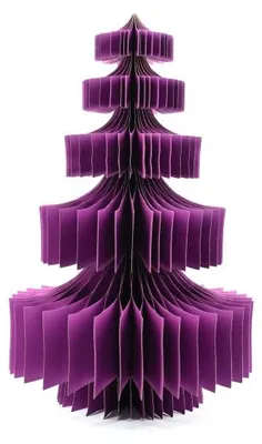 Only Natural – Wabenpapier-Weihnachtsbaum – 5125C – 60 cm – Ansicht 1