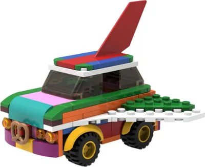 Zdjęcie produktu dla Lego 6387808 Latający samochód z kabrioletem