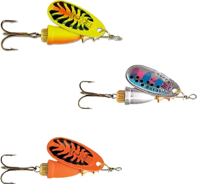 Obrázek produktu pro Blue Fox Vibrax Fluorescent 4g RTP Trout Spinner