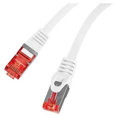 Produktbild von Lanberg PCF6-10CU-0200-W, 2 m, Cat6, S/FTP (S-STP), RJ-45, RJ-45, Weiß