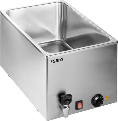 Produktbild von SARO Bain Marie Modell BMH 210 mit Hahn