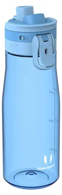 Produktbild von Super Sparrow Trinkflasche 1L - Tritan Wasserflasche - BPA-frei - Ideale Sportflasche - Ein-Klick Schnellfluss TouchGulp Trinkflaschen - Leicht, Nachhaltig