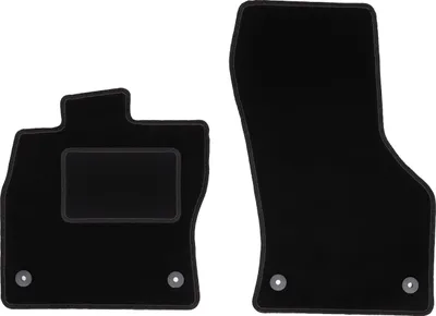 Immagine prodotto di Wielganizator tappetini auto velours anteriori adatto per Volkswagen Passat B8 (2015-, berlina, station wagon, variant, alltrack) neri, set 2 pz, con fissaggi