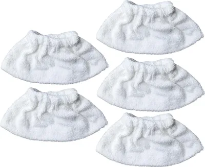 Zdjęcie produktu dla 5x Nakładka ściereczka do Parownic Karcher SC1 SC2 SC3 SC4 SC5 SI4 SG4 SV7