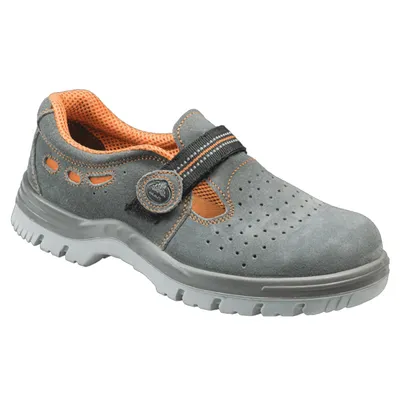 Produktbild von Bata Industriee Sicherheitsschuh S1 Riga, Grau, mit Stahlkappe und antistatischer Sohle