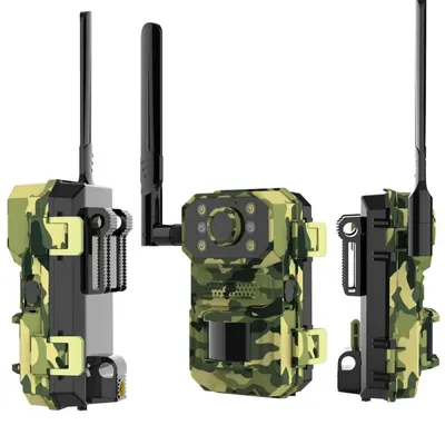 Produktbild von Mini 4G Wildkamera mit Solarpanel H5-4G-A8