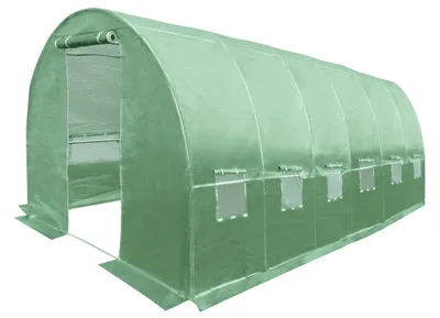 Obrázok produktu pre Skleník Fóliový skleník Zimovzdorný paradajkový dom Fóliový tunel Skleník 6x3 18m2