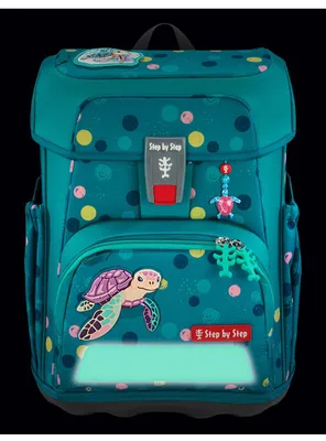 Produktbild von Step by Step Cloud Schulranzen-Set 5-teilig Turtle Josie türkis