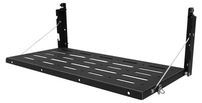 Produktbild von Klappbare Heckklapptisch, Robuste Konstruktion, Hohe Tragfähigkeit, schwarz