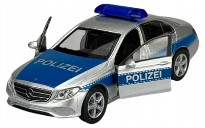 Produktbild von Welly Mercedes-Benz E-Klasse W213 Polizeiauto Metallmodell 1:34