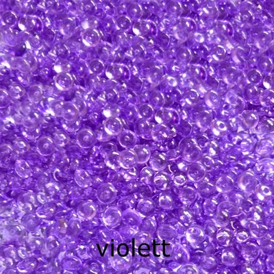 Produktbild von 1000 Tropfen Perlen Dekogranulat 5-6mm 100 g Streudeko  GERMANY-Farbe:violett