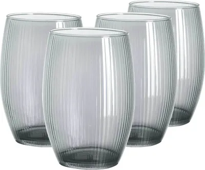 Produktbild von Ritzenhoff & Breker Elysia Windlicht ø 14 cm grau 4er Set