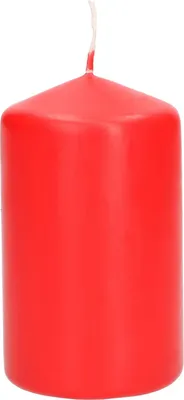 Produktbild von KOTARBAU® Stumpenkerzen 100 mm Säulenkerzen Blockkerzen ⌀ 50 mm Rot