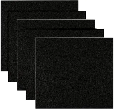 Productafbeelding van Vervangingsfilter Kattenbak 16 x 16 cm 5 stuks actieve kool geurcontrole