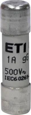 Image de 10X38 1A GG Cartouche fusible cylindrique retardée