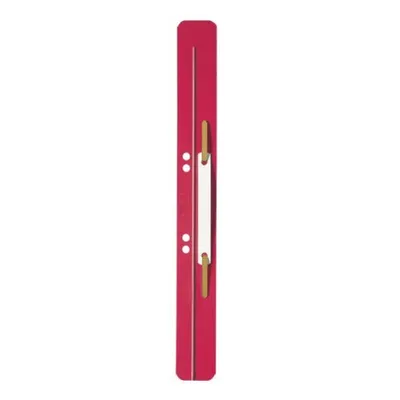 Produktbild von LEITZ Heftstreifen 35 x 310 mm PP Folie rot 25 Stück