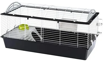 Produktbild von Ferplast Casita 120, Käfig, Rabit, Graubraun, Weiß, Metall, Kunststoff, 1190 mm, 580 mm