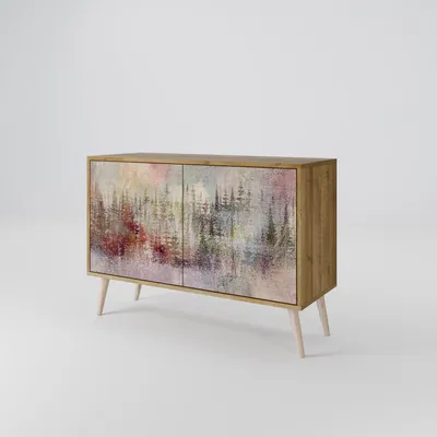 Immagine prodotto di Cassettiera Spacerebels a 2 ante - credenza cassettiera - credenza alta - mobile guardaroba - soggiorno camera da letto - 57,5×111×42 (HxLxP)