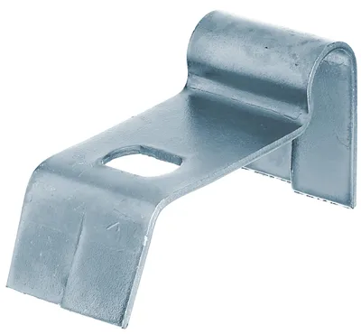 Immagine prodotto di Alberts® Supporto di scavalcamento con foro asolato zincato blu per l'inserimento nel calcestruzzo larghezza 50 mm