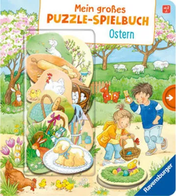 Produktbild von Mein großes Puzzle-Spielbuch - Ostern