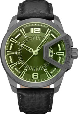 Produktbild von Police Armbanduhr schwarz Leder Police Underlined Herren Analog- UPOB0005603