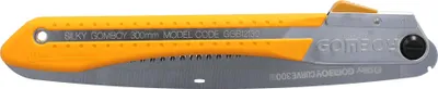 Produktbild von Silky Gomboy Curve Klappsäge – gebogene Klinge 300 mm; grobe 8/30 mm Verzahnung für frisches Holz; Blatt mit gerader Variante austauschbar  Aggressiver Schnitt, ideal für nasses / frisches Holz