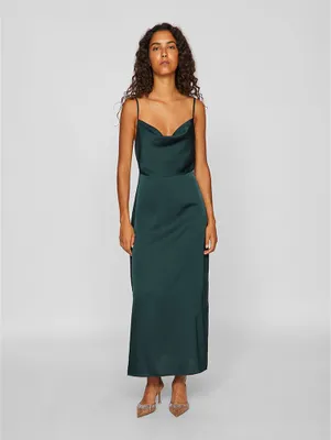 Produktbild von Vila Ravenna ärmelloses Langes Kleid Schwarz 38 Frau Schwarz 38