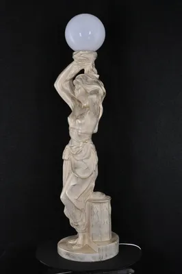 Image de Style antique Lampadaire Lampe sur pied Lampe Figure Sculpture Design Luminaires