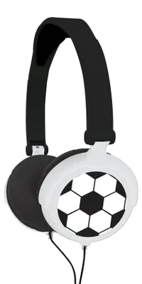Immagine prodotto di Lexibook Cuffie cablate pieghevoli con design da calcio