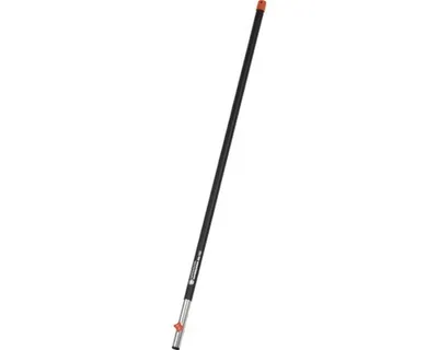 Produktbild von Gardena Combisystem-Aluminiumstiel 130 cm, Handwerkzeug-Griff, Aluminium, Schwarz, Orange, Silber, Anti-Rutsch-Griff, Gardena, 1300 mm