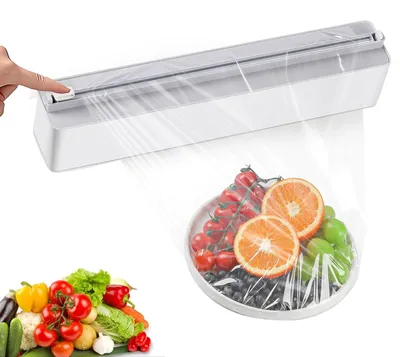Magnetischer Folien-Dispenser mit Cutter, 35,5 cm, für Alufolie