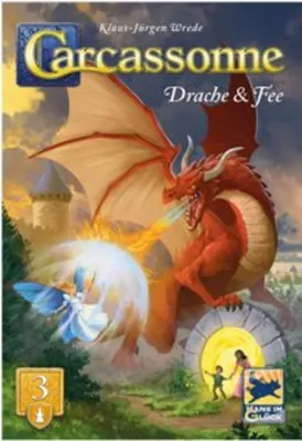 Obrázek produktu pro Hans im Glück Carcassonne 3. rozšíření Drak a víla HIGD0133