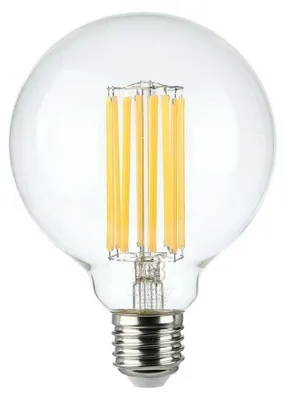 Immagine prodotto di V-TAC VT-1993 Lampadina led Globo 6W trasparente filamento E27 G95 luce bianco caldo 3000K - 214305