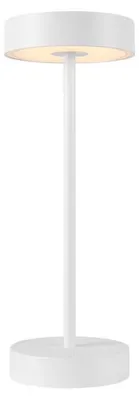 Image de SLV 1007360 VINOLINA, Lampe de table LED rechargeable IP54, 2700/3000K, TOUCH, blanc