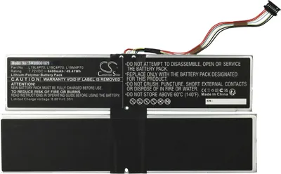 Produktbild von vhbw Akku Ersatz für Lenovo L19L4P70, L19C4P70, SB10T83126, L19M4P70, 5B10W13883, 5B10W13884, SB10T83127 für Notebook (6400 mAh, 7,72 V, Li-Polymer)