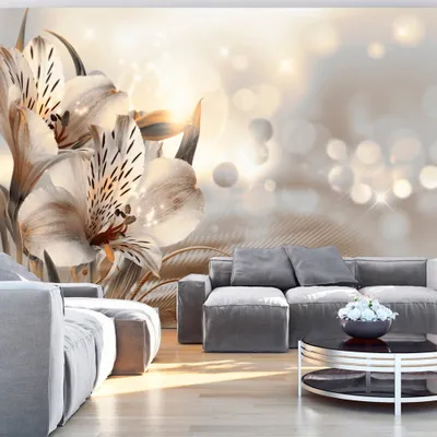 Produktbild von Basera Fototapete Lilienmotiv b-A-0286-a-b, Vliestapete, 350x245 cm