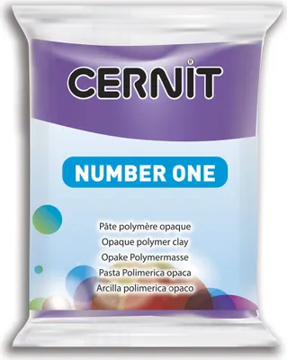 Produktbild von Cernit 6x Number One 56g, Violett - Violett CE0900056900C