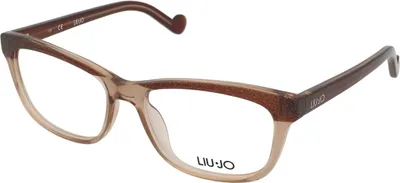 Produktbild von Liu Jo LJ2640 Light brown wgold glitter 54/16/135 Damen Brillen