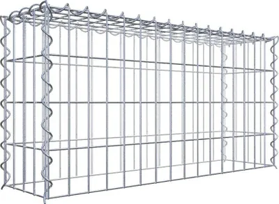 Produktbild von Anbaugabione Typ 3 80 cm x 40 cm x 20 cm (L x H x T), Maschenweite 5 cm x 10 cm, Spirale